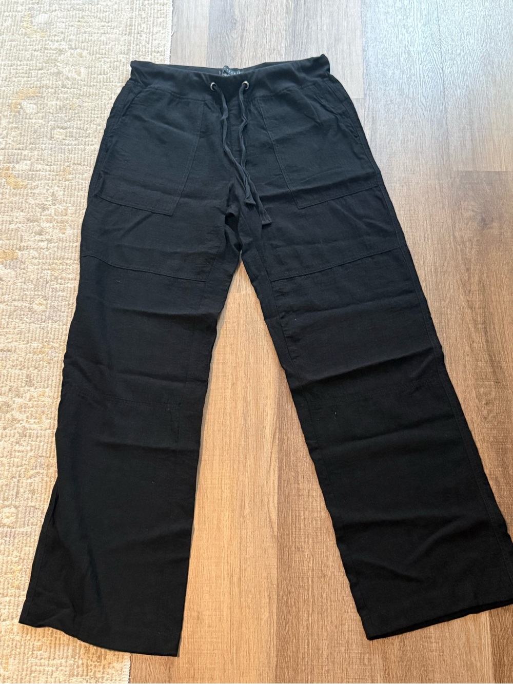 Sanctuary Linen feel black Casual Waistband Pants